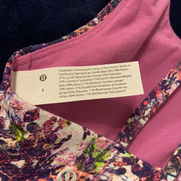 💗Lululemon Energy Sports Bra Color:‎ TRRM💗